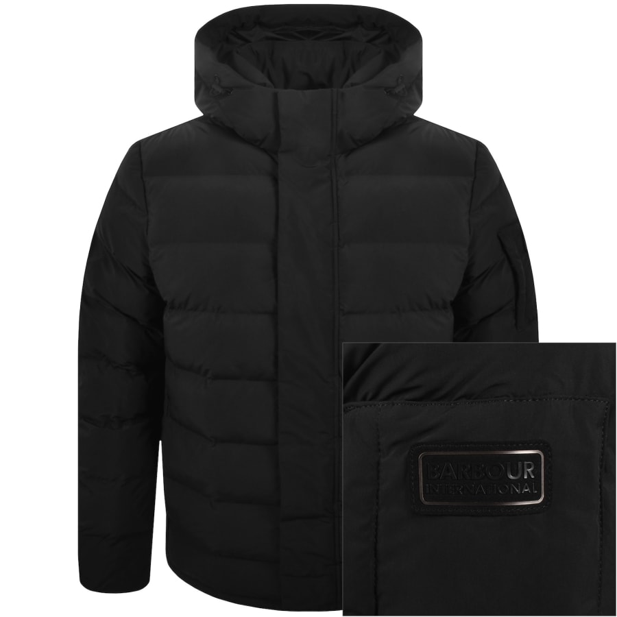 Image number 1 for Barbour International Daleson Jacket Black