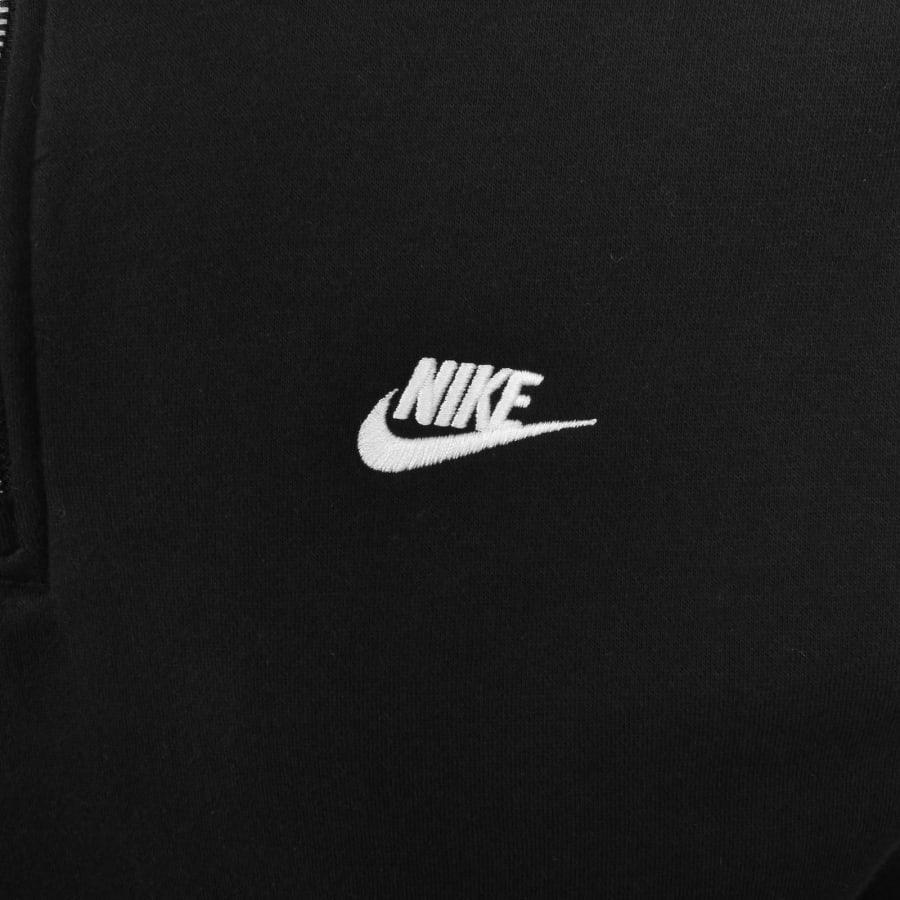 Image number 3 for Nike Quarter Zip Sweatshirt Black