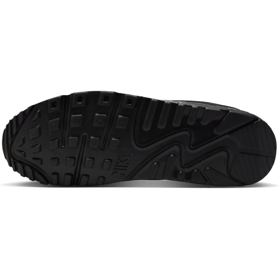 Image number 4 for Nike Air Max 90 Trainers Black