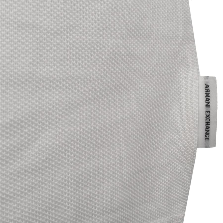 Image number 4 for Armani Exchange Slim Fit Polo T Shirt White