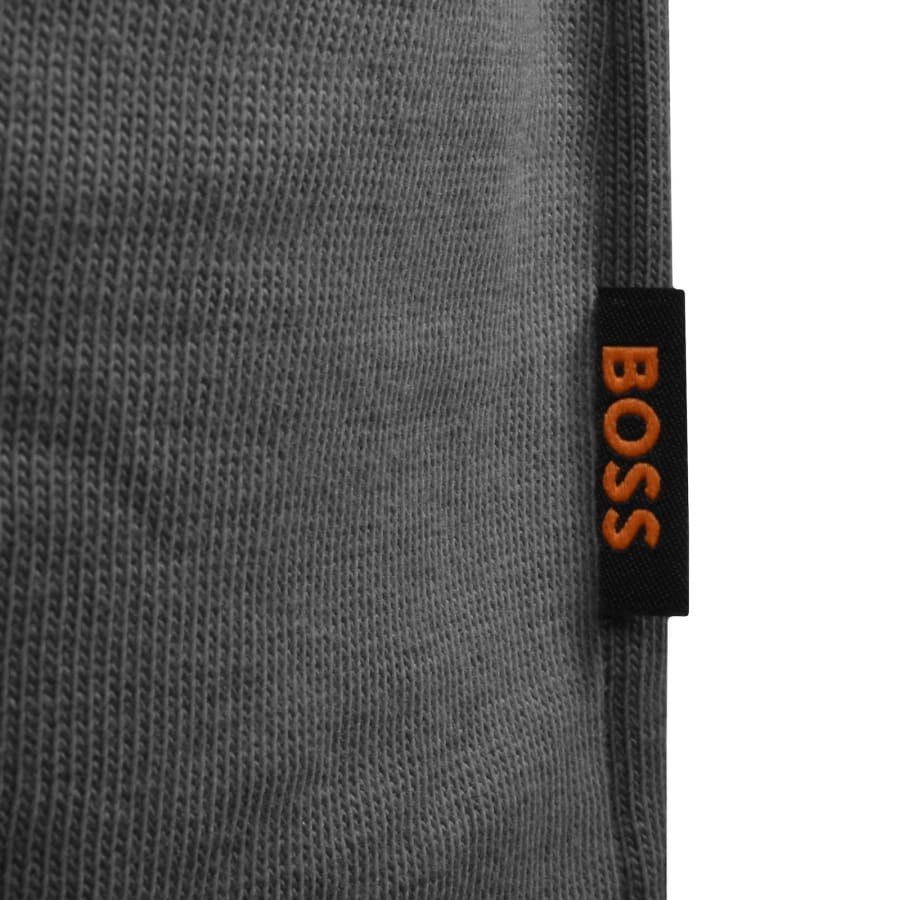 Image number 4 for BOSS Brokenice T Shirt Open Grey