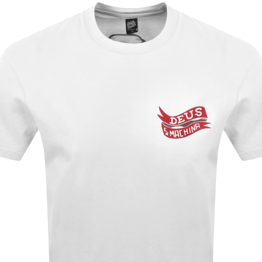 Image number 3 for Deus Ex Machina Jailer Sappy T Shirt White