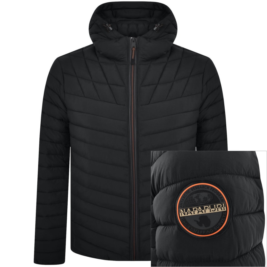 Image number 1 for Napapijri A-Lapaz H Regular Fit Jacket Black
