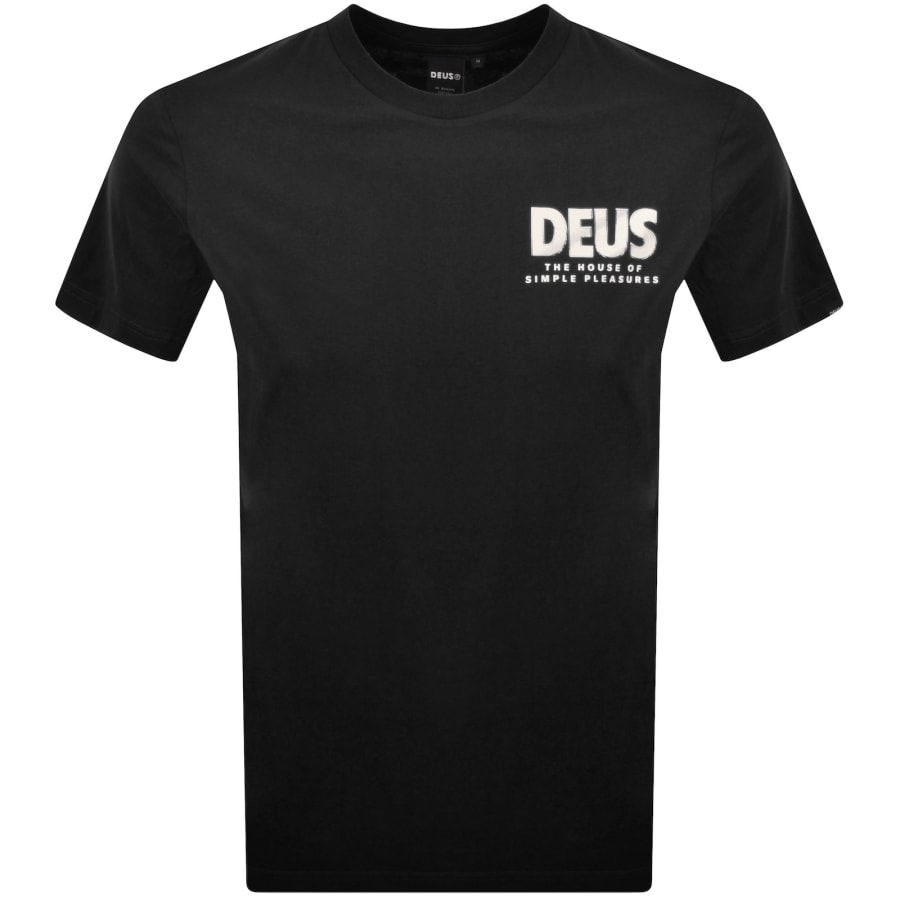 Image number 2 for Deus Ex Machina Chromium T Shirt Black