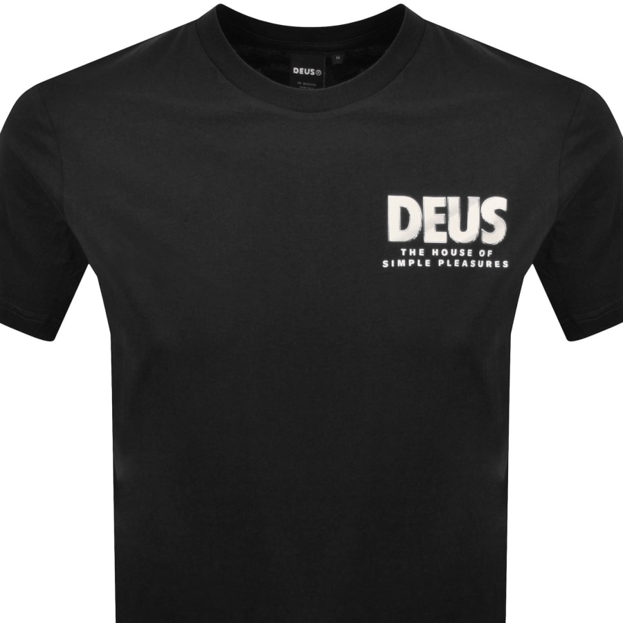 Image number 3 for Deus Ex Machina Chromium T Shirt Black