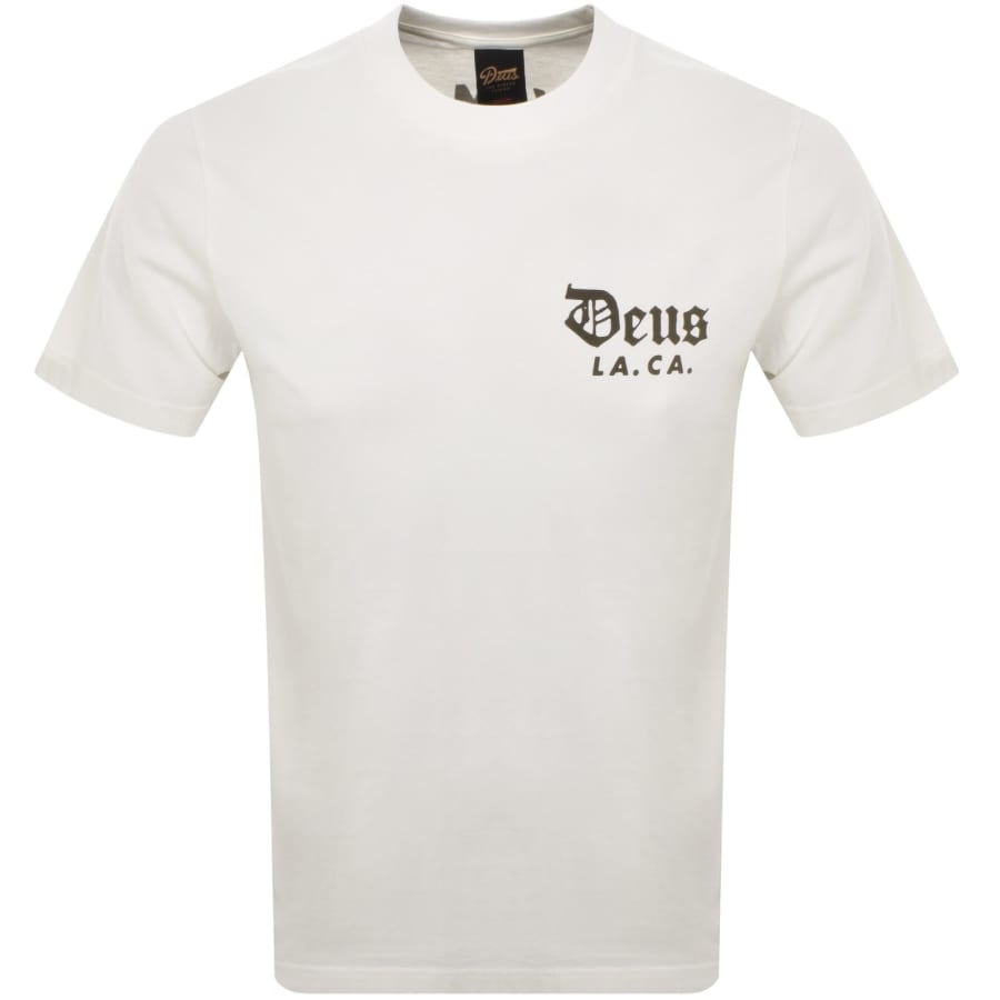 Image number 2 for Deus Ex Machina Sourmug T Shirt Dirty White