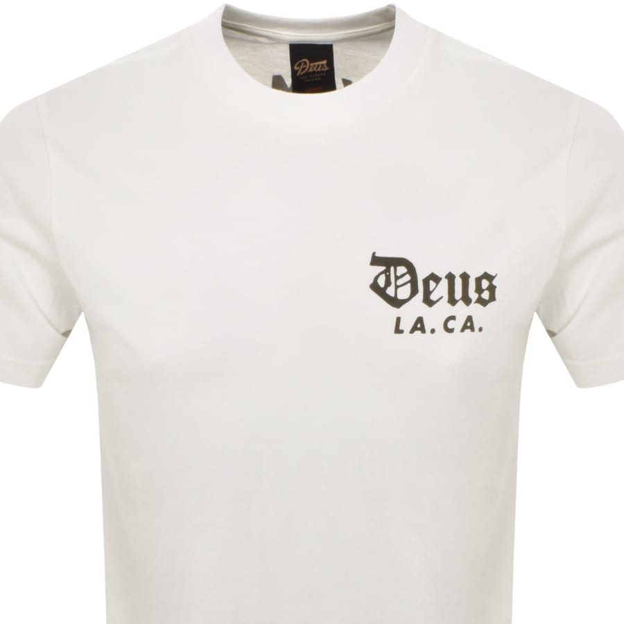 Image number 3 for Deus Ex Machina Sourmug T Shirt Dirty White