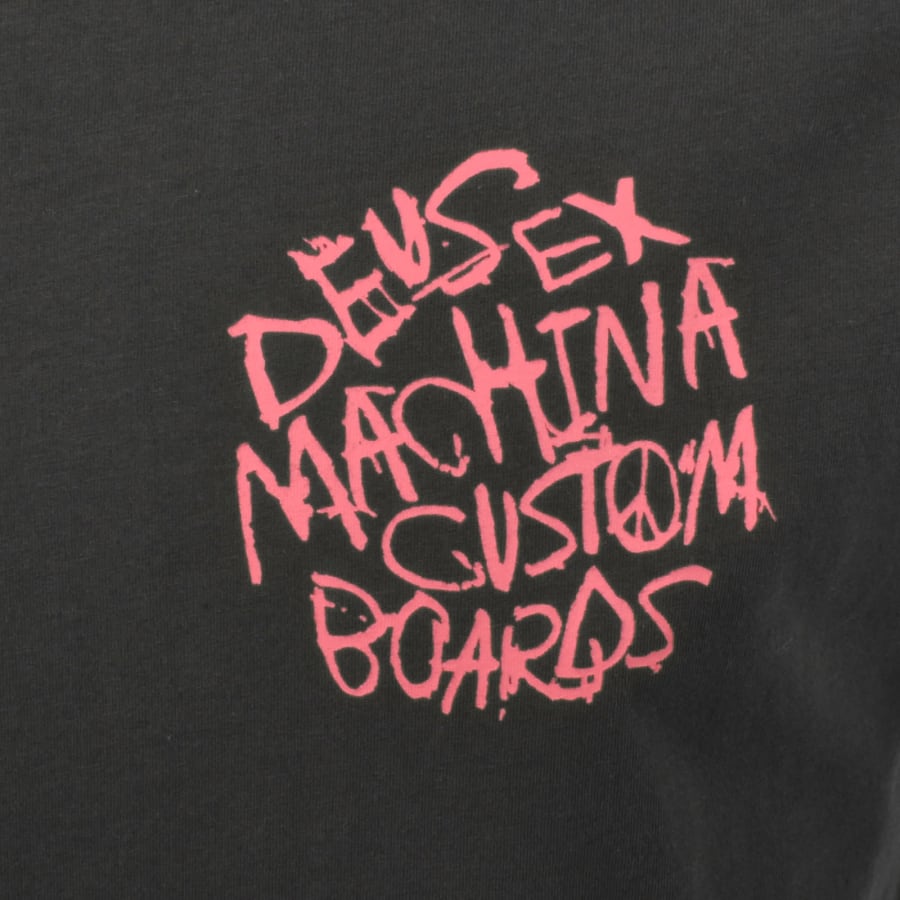 Image number 4 for Deus Ex Machina Scrambler T Shirt Grey