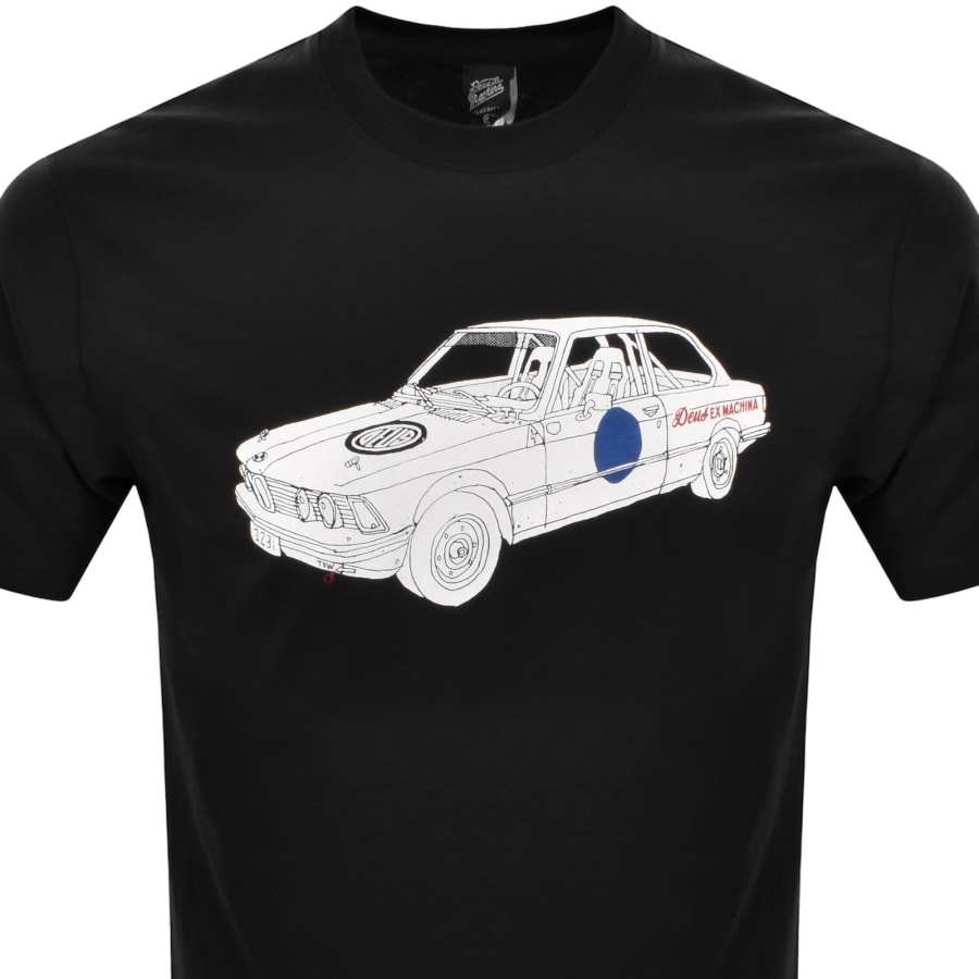 Image number 3 for Deus Ex Machina Rallyeye T Shirt Black
