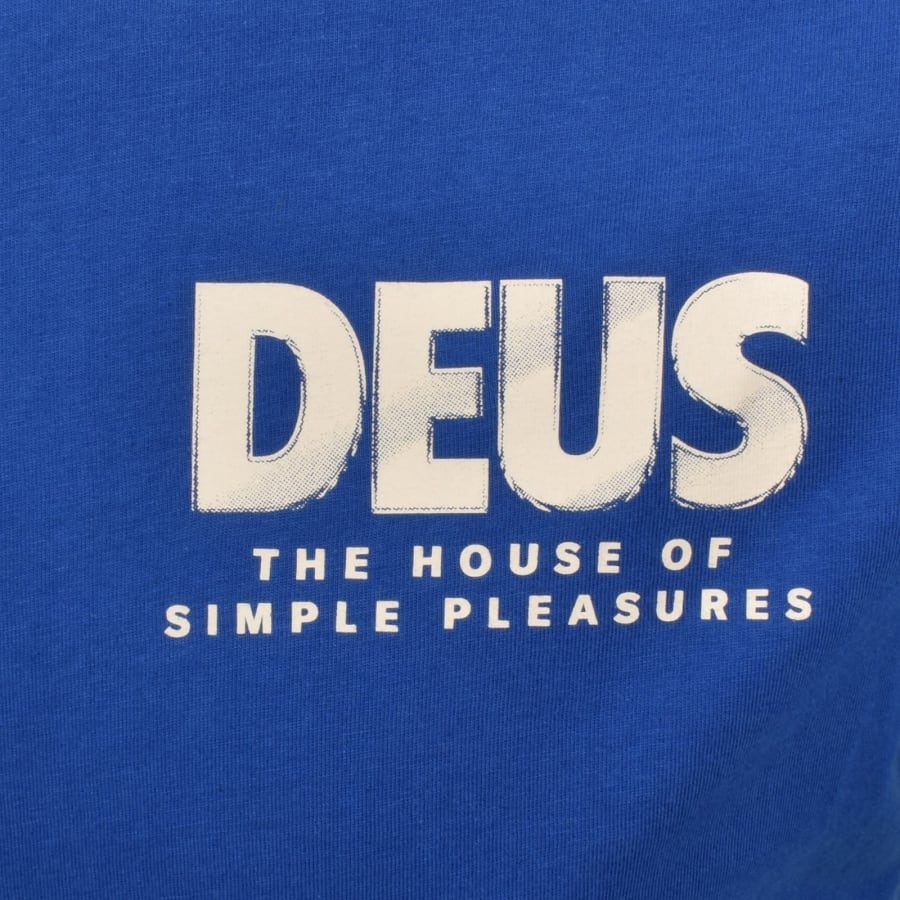 Image number 4 for Deus Ex Machina Chromium T Shirt Blue