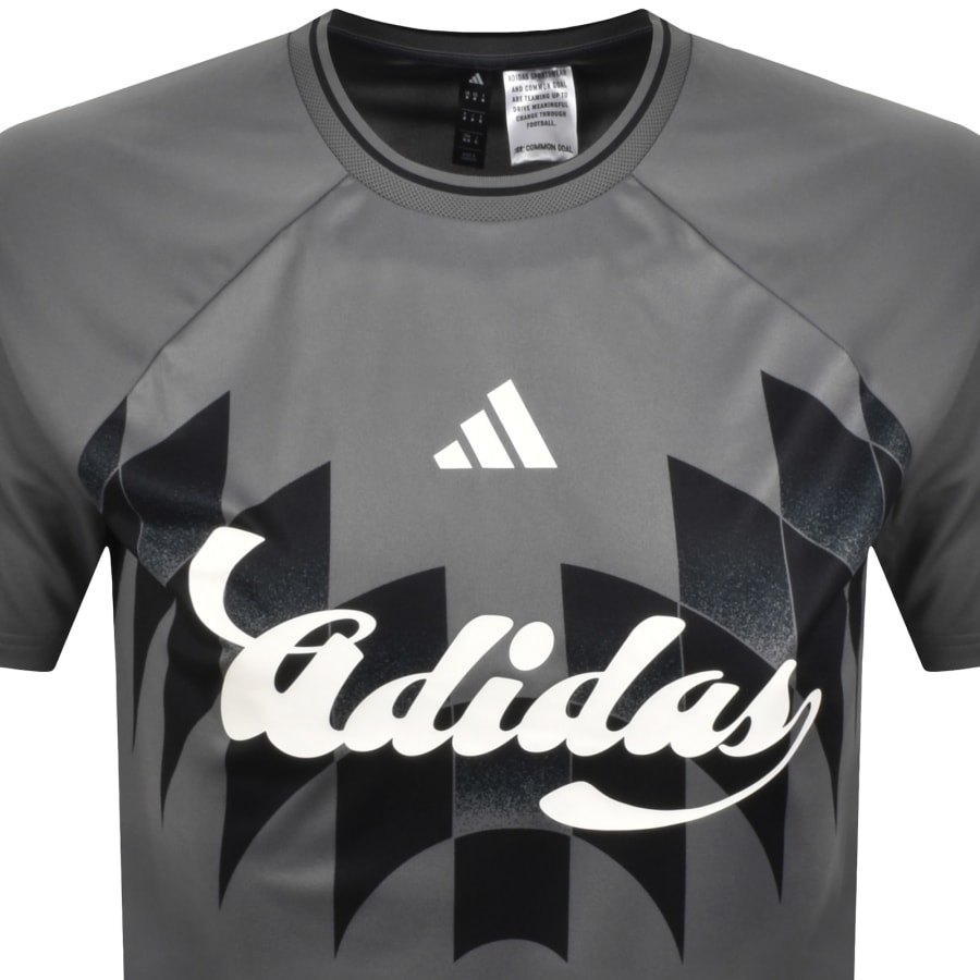 Image number 2 for adidas Sportswear X Common Goal T Shirt Grey