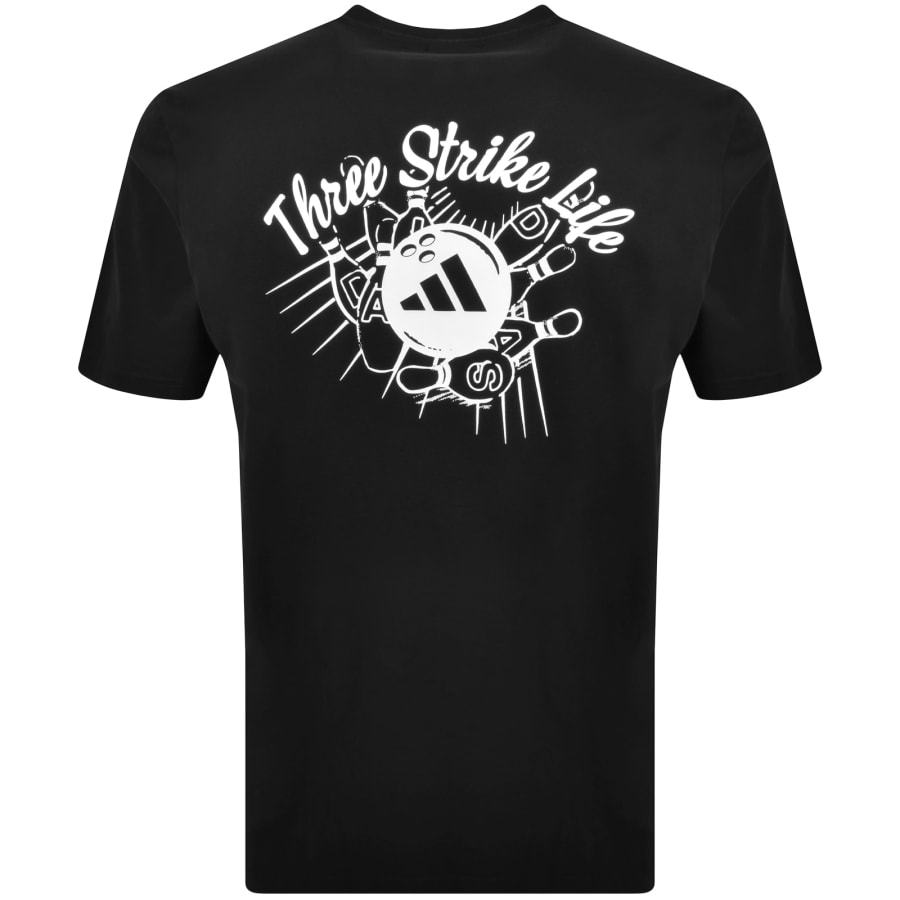Image number 5 for adidas Sportswear Bowling T Shirt Black