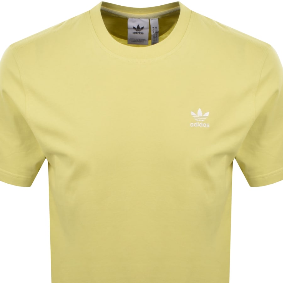 Image number 2 for adidas Originals Loose T Shirt Yellow