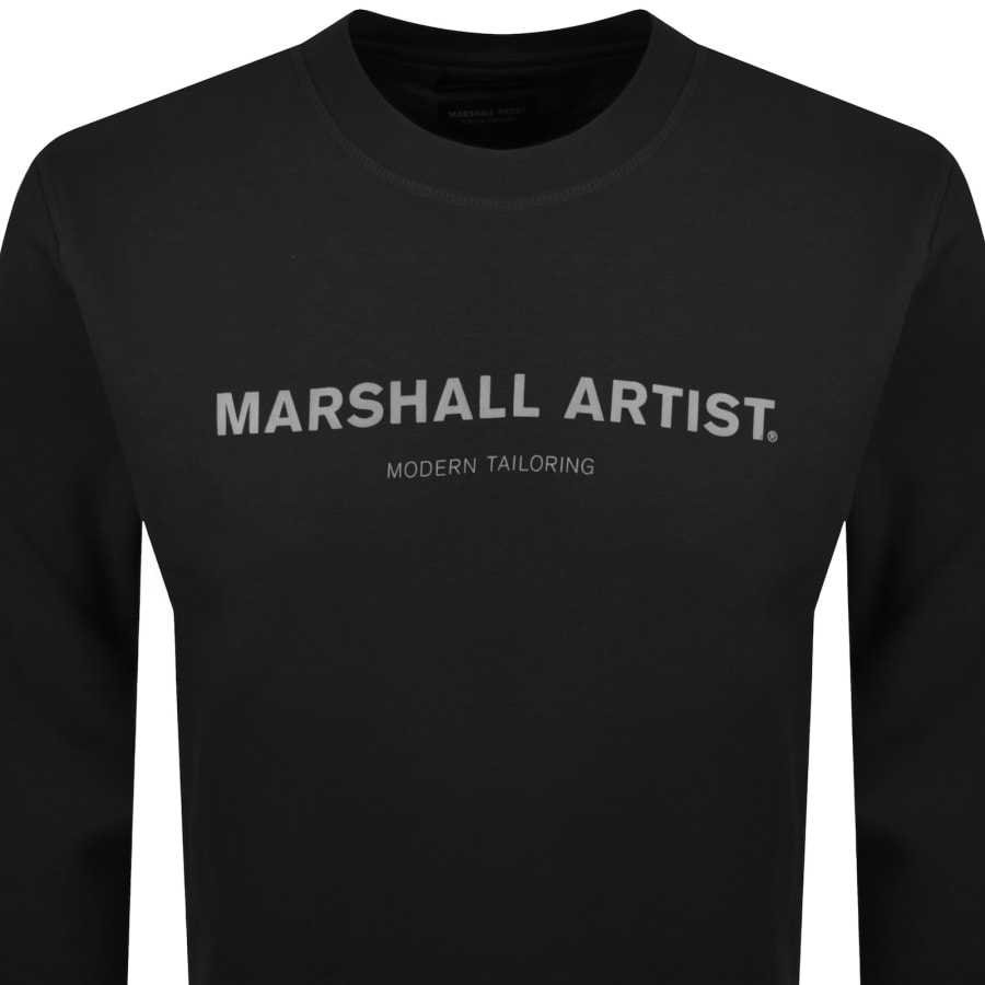 Image number 2 for Marshall Artist Stampa Sweatshirt Black