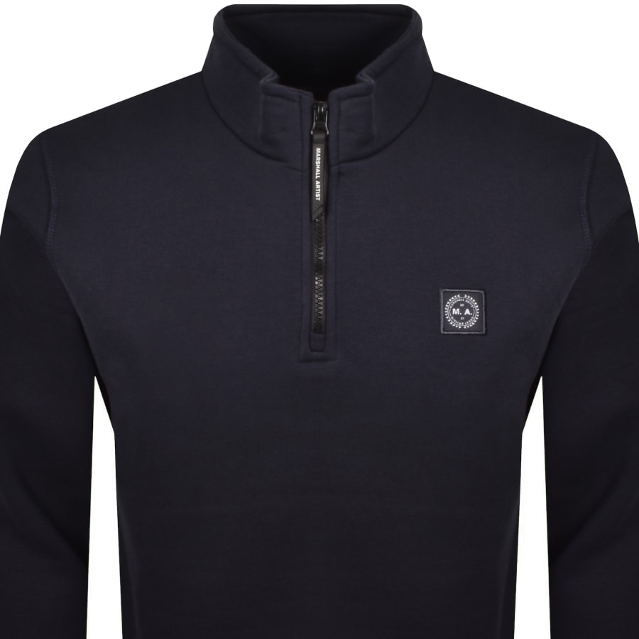 Image number 2 for Marshall Artist Marchio Sweatshirt Navy