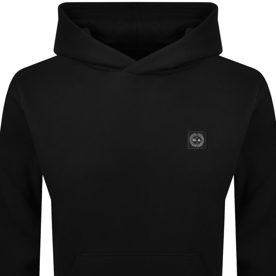 Image number 2 for Marshall Artist Marchio Oth Hoodie Black