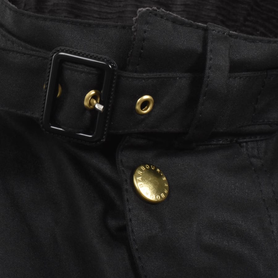 Image number 4 for Barbour International Original Wax Jacket Black