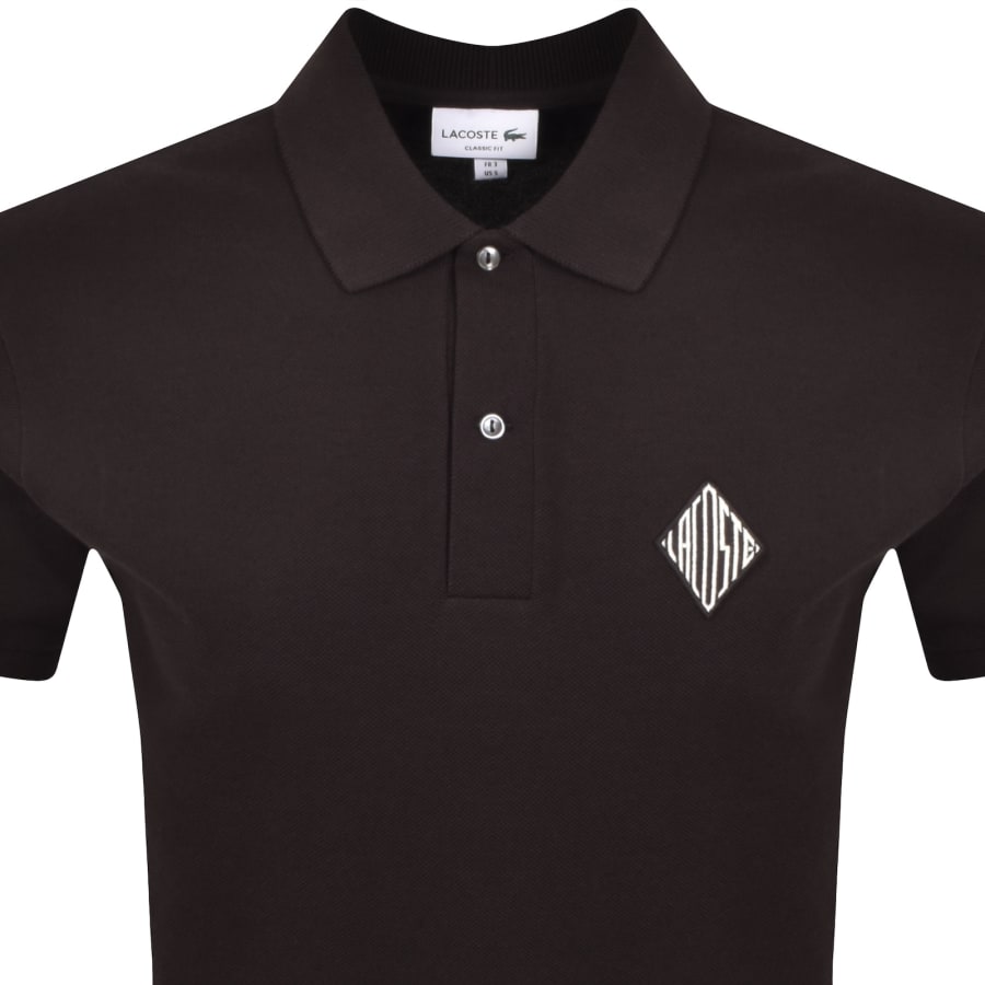 Image number 2 for Lacoste Polo T Shirt Brown