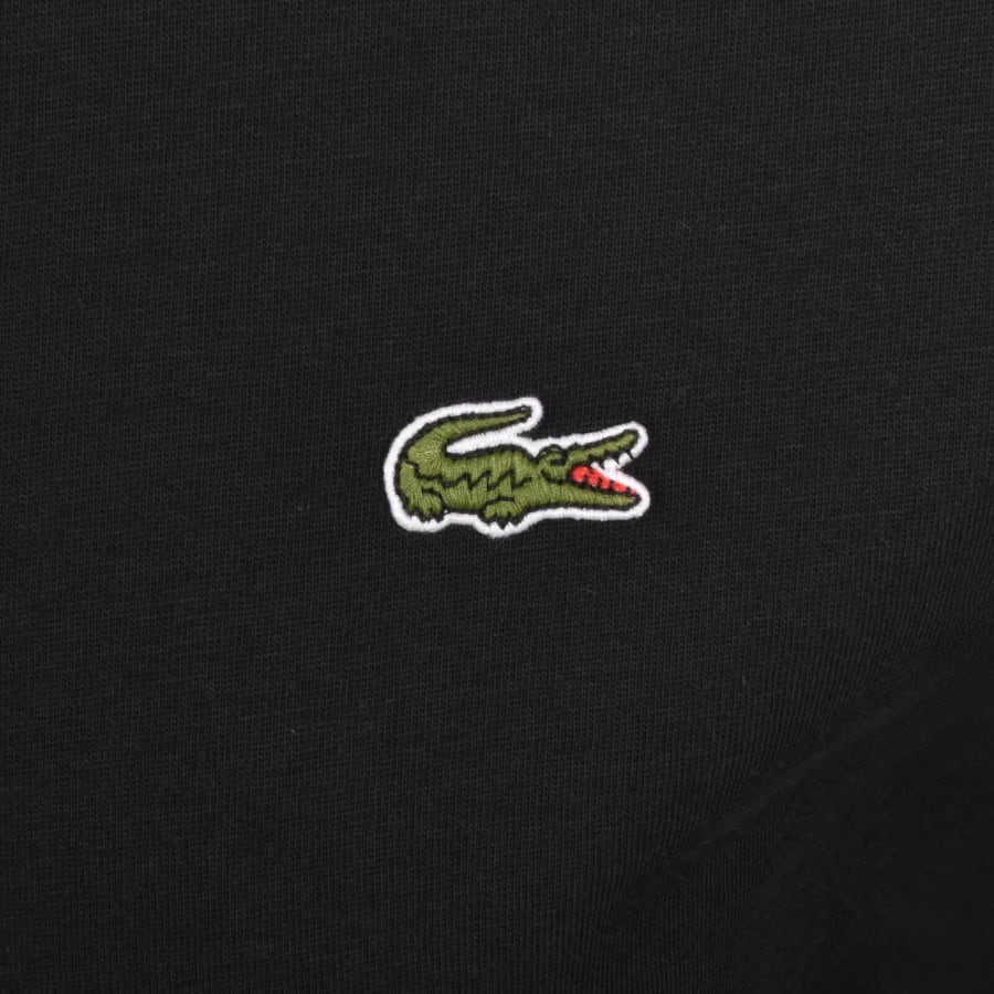 Image number 3 for Lacoste Long Sleeved T Shirt Black