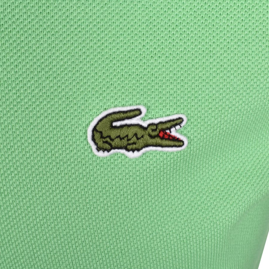 Image number 3 for Lacoste Short Sleeved Polo T Shirt Green