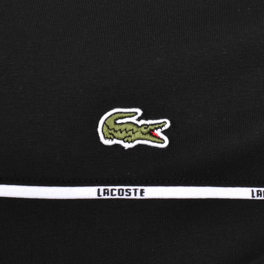 Image number 3 for Lacoste Piped Logo T Shirt Black