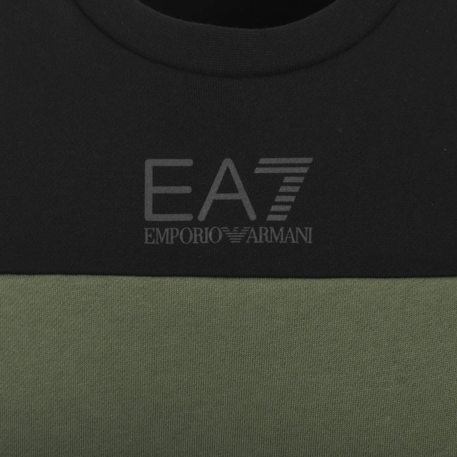 Image number 3 for EA7 Emporio Armani Logo Sweatshirt Black