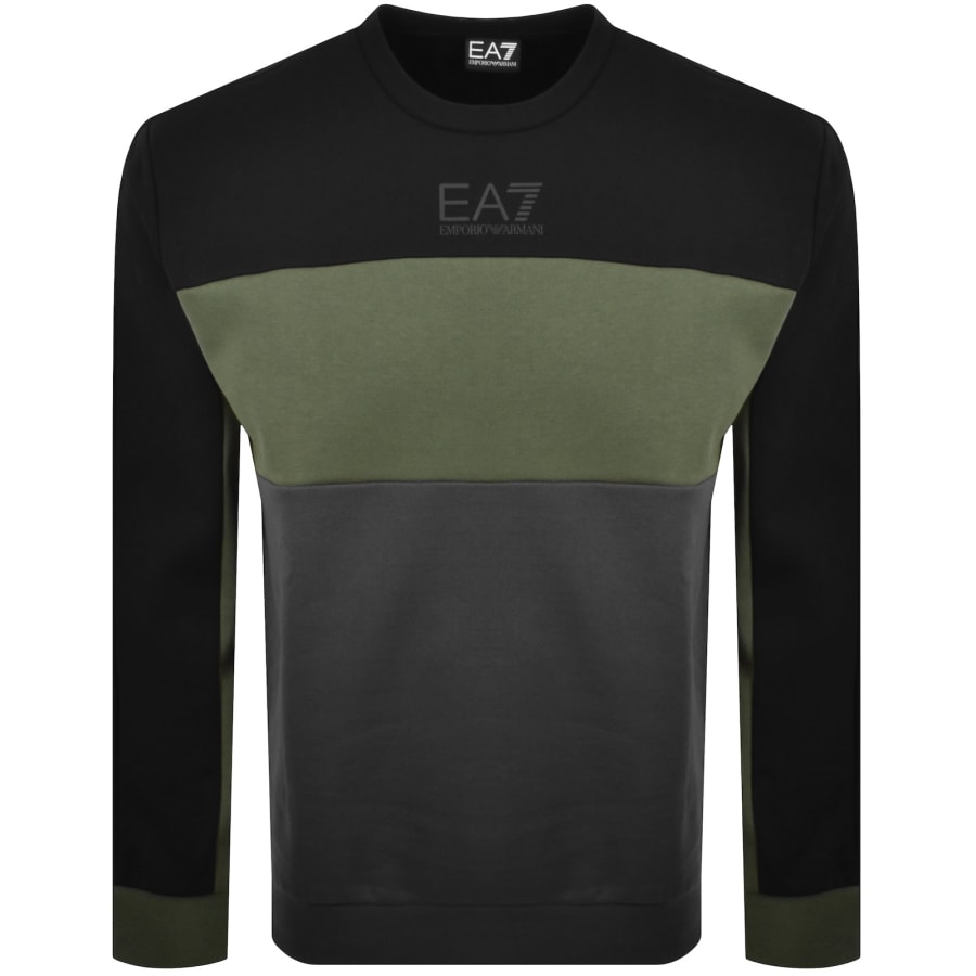 Image number 1 for EA7 Emporio Armani Logo Sweatshirt Black