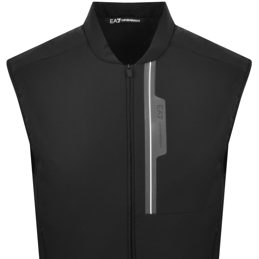 Image number 2 for EA7 Emporio Armani Logo Gilet Black