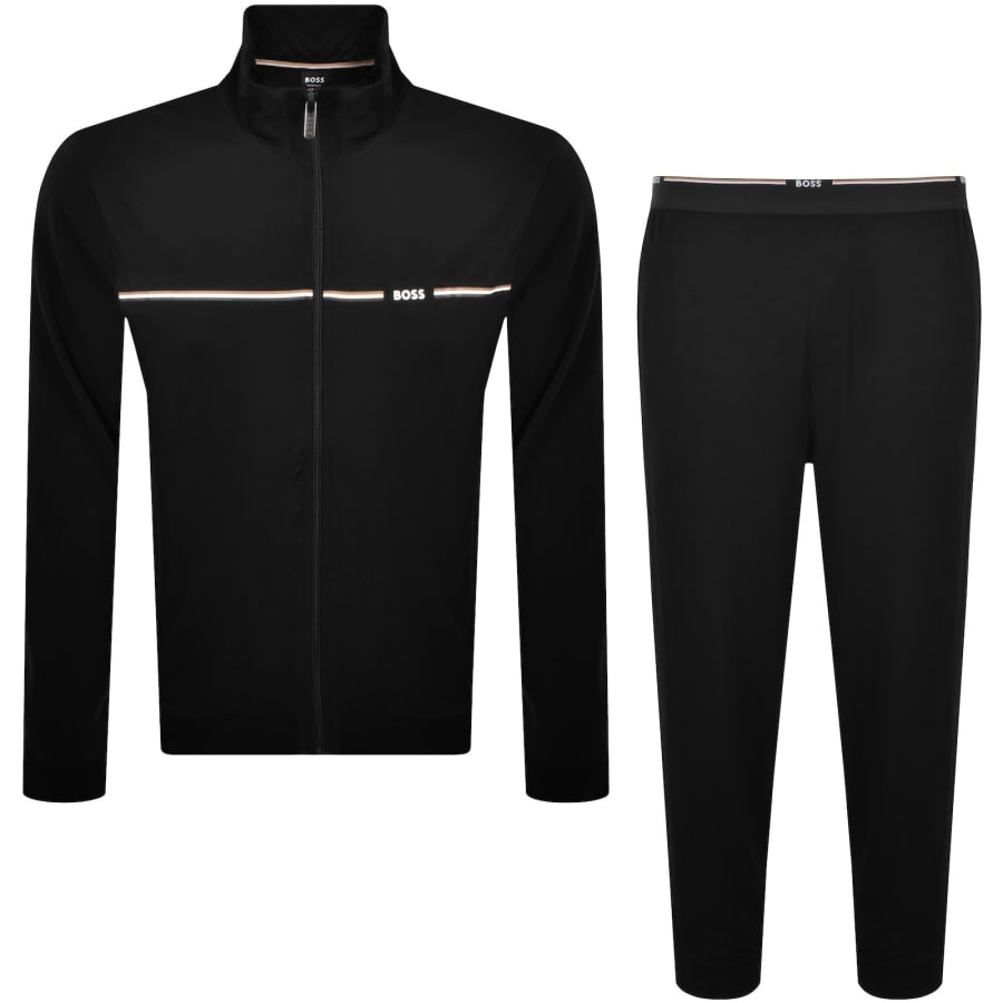 Image number 1 for BOSS Bamboo Lounge Set Black