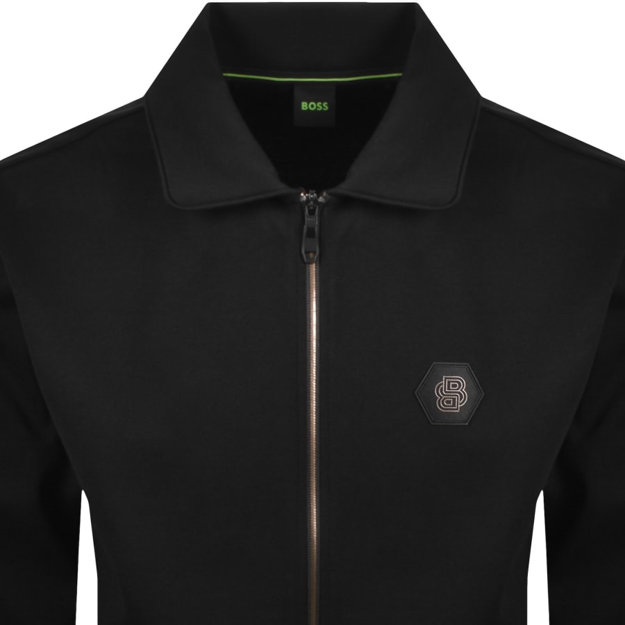 Image number 2 for BOSS Full Zip Shirt Black