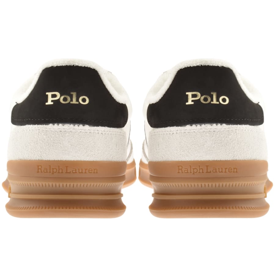 Image number 2 for Ralph Lauren Heritage Aera Trainers White