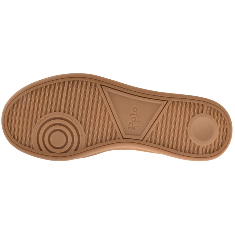 Image number 5 for Ralph Lauren Heritage Aera Trainers White