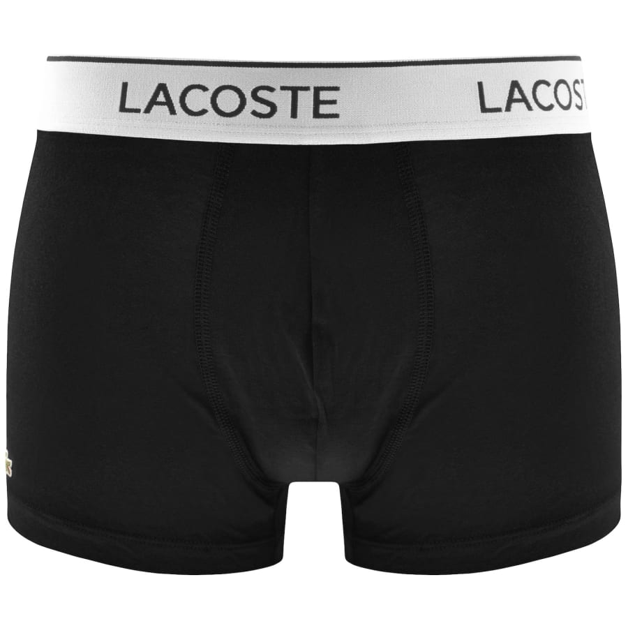 Image number 3 for Lacoste Underwear Three Pack Trunks