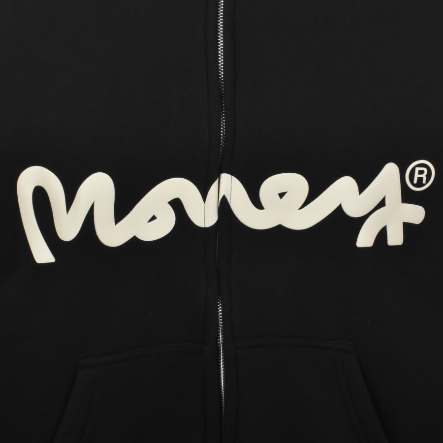 Image number 2 for Money SIG Ape Zip Hoodie Black