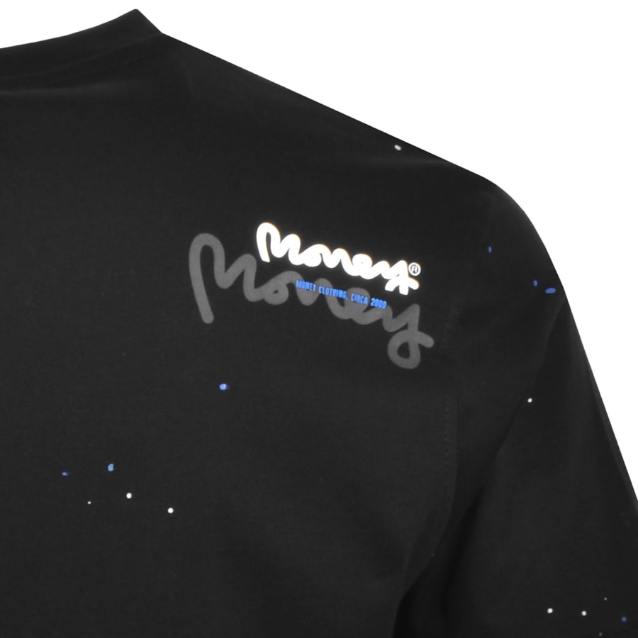 Image number 5 for Money Sig Veneer Drip T Shirt Black