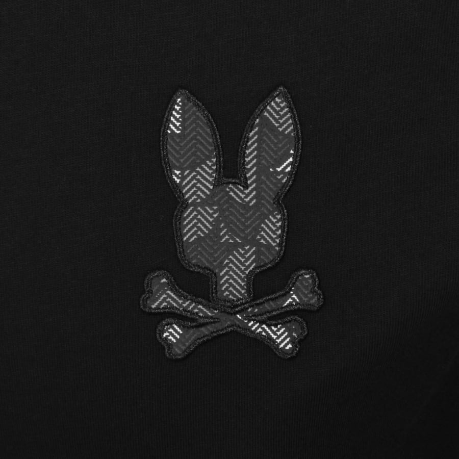 Image number 3 for Psycho Bunny Marlo Long Sleeve T Shirt Black