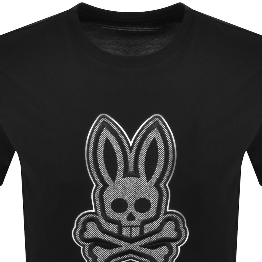 Image number 2 for Psycho Bunny Marlo Graphic T Shirt Black