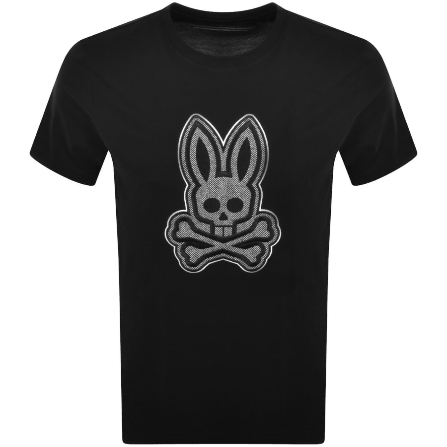 Image number 1 for Psycho Bunny Marlo Graphic T Shirt Black