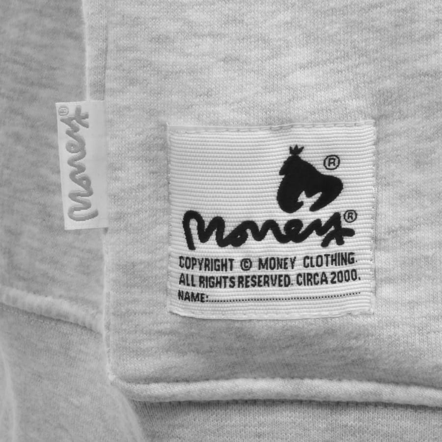 Image number 4 for Money Sig Ape Hoodie Grey