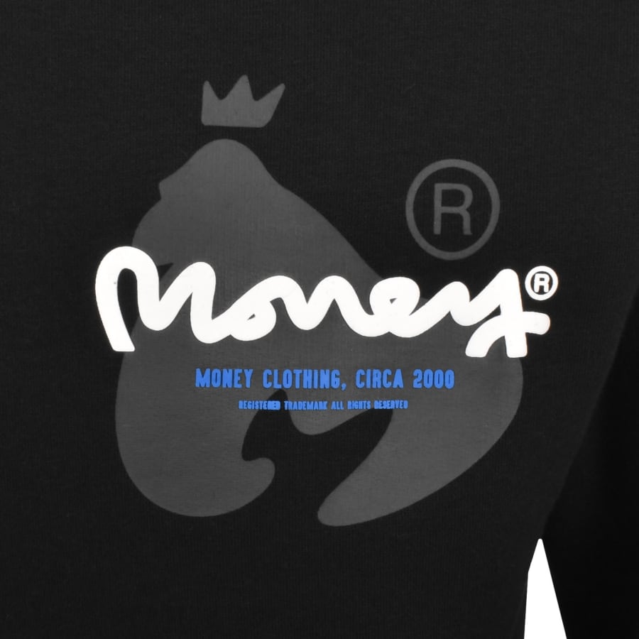 Image number 3 for Money Interflow Crewneck Sweatshirt Black