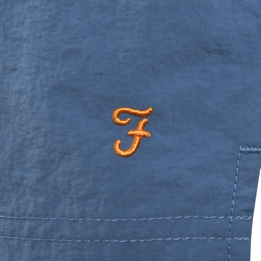 Image number 3 for Farah Colbert Plain Swim Shorts Blue