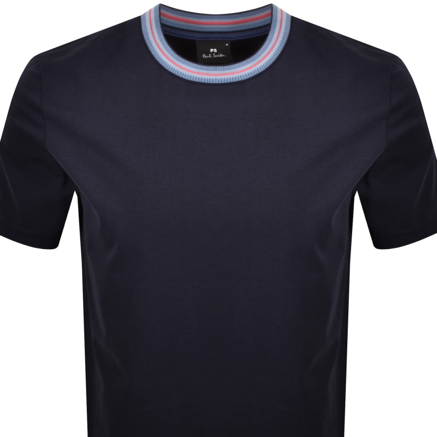 Image number 2 for Paul Smith Casual Fit T Shirt Navy