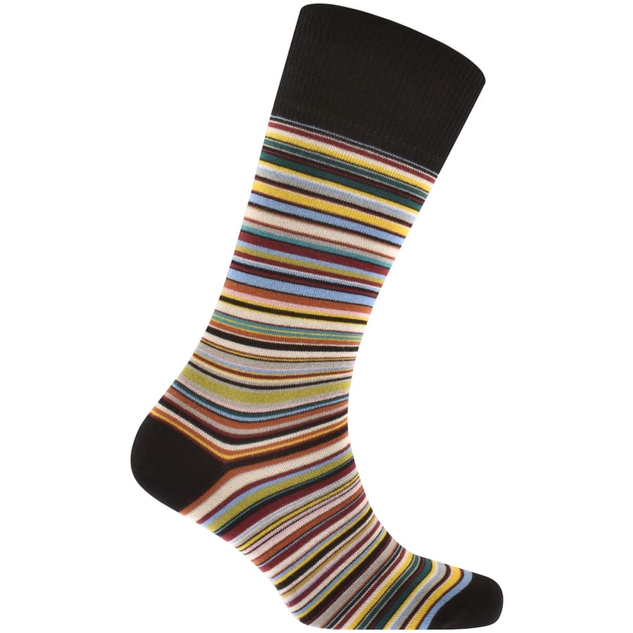 Image number 3 for Paul Smith Two Pack Striped Socks