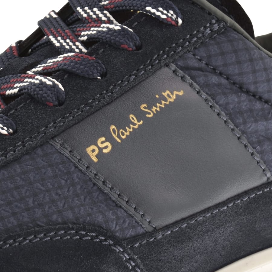 Image number 4 for Paul Smith Dover Trainers Dark Navy