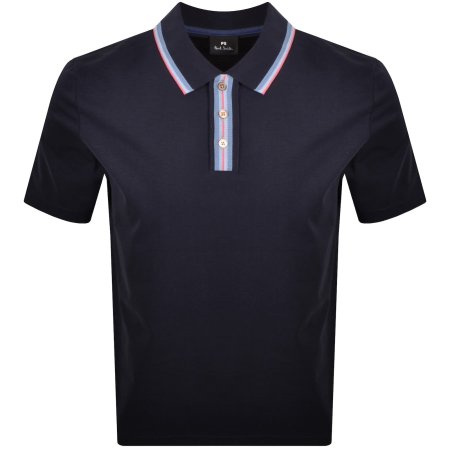 Image number 1 for Paul Smith Polo T Shirt Navy