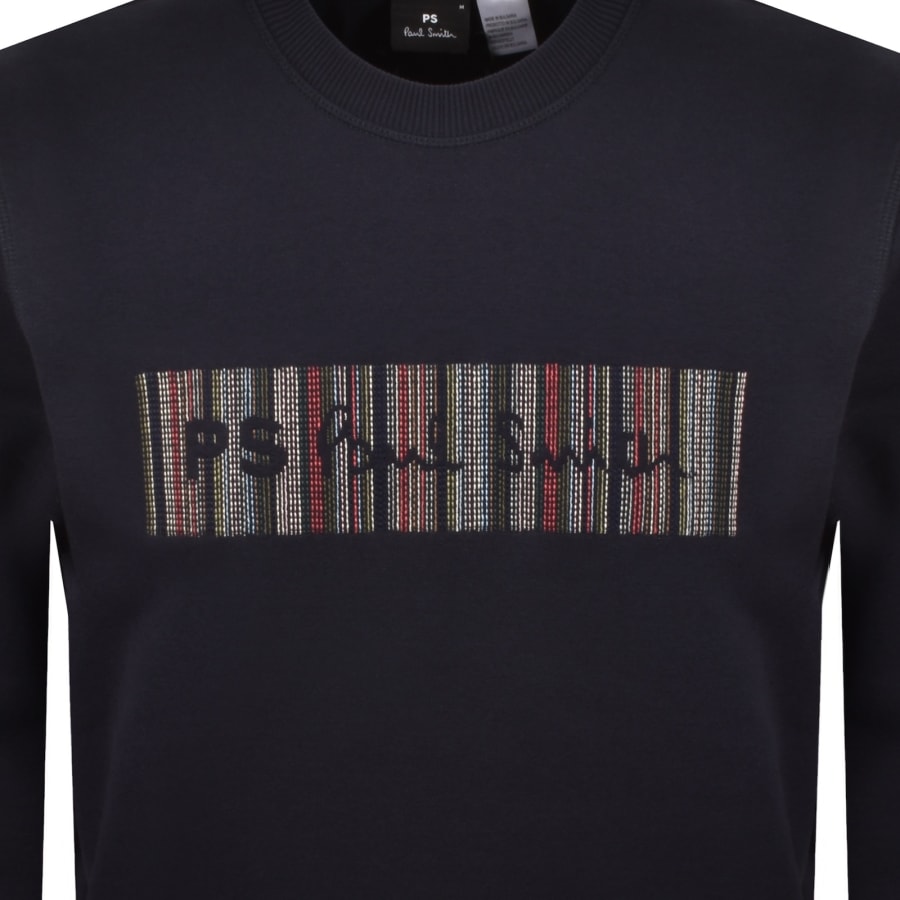 Image number 3 for Paul Smith Regular Fit Sweatshirt Navy
