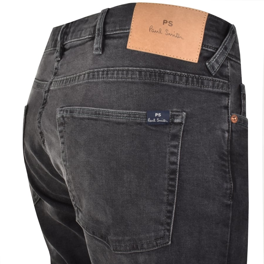 Image number 4 for Paul Smith Tapered Jeans Anthracite Grey