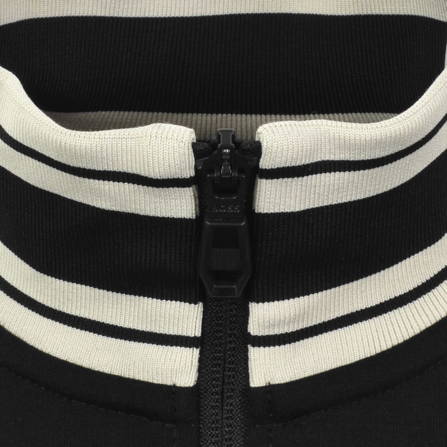 Image number 4 for BOSS Full Zip Zone Sweatshirt Black