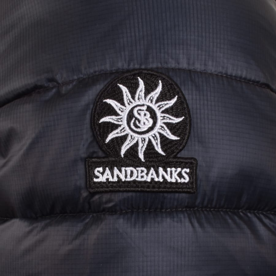 Image number 4 for Sandbanks Puffer Jacket Navy