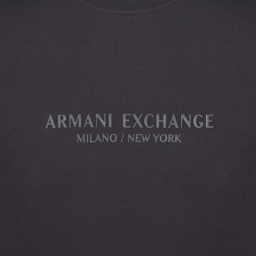 Image number 4 for Armani Exchange Logo Tracksuit Navy
